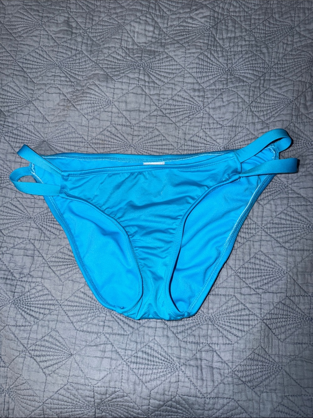 Mossimo Supply Co. Bright Blue Bikini Bottoms